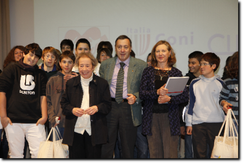 Con i ragazzi delle scuole di Verbania